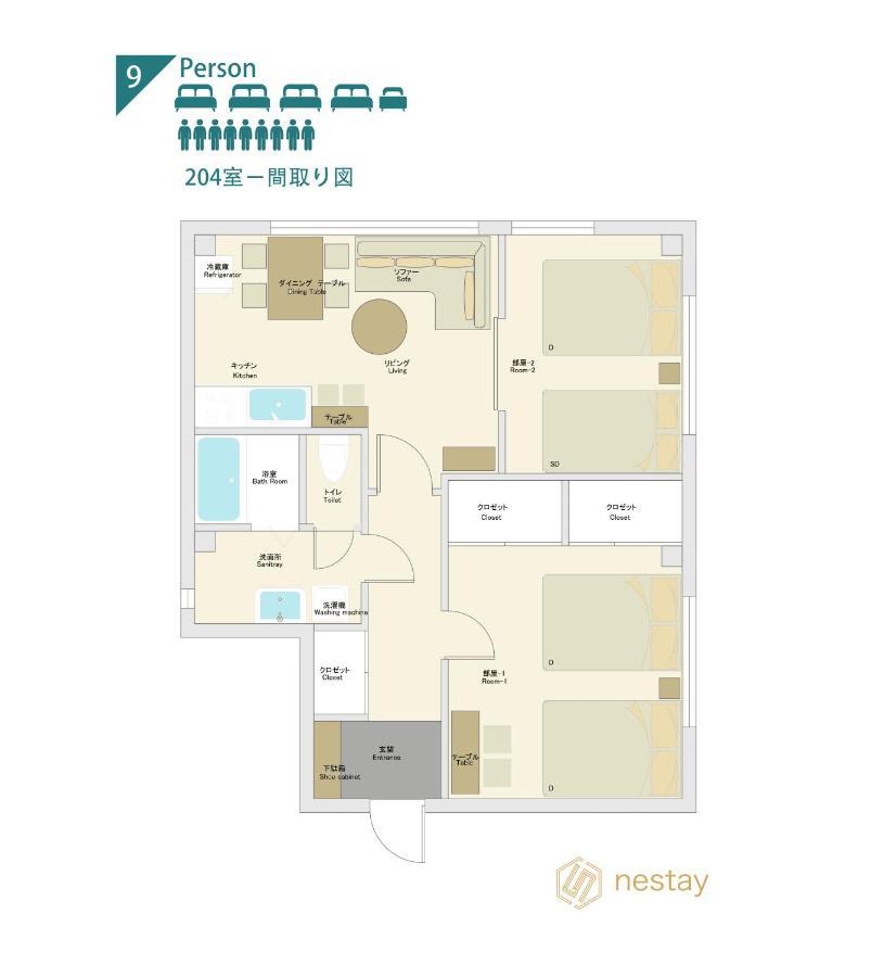Nestay Suite Tokyo Tabata 03 ภายนอก รูปภาพ