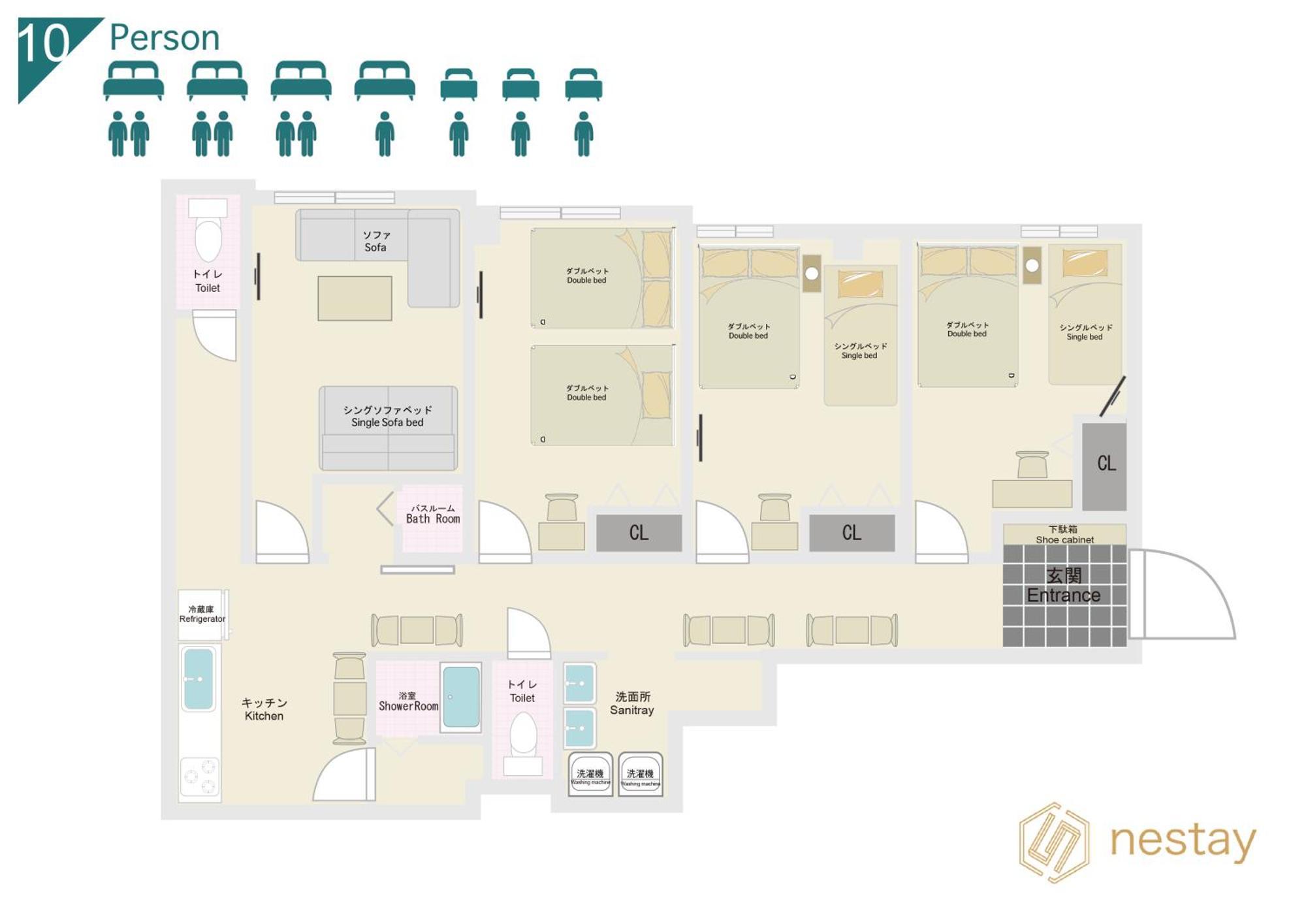 Nestay Suite Tokyo Tabata 03 ภายนอก รูปภาพ